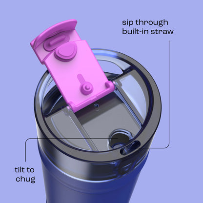 bubba 32 oz DualSip Insulated Stainless Steel Water Bottle - Ocean Energy - US 4034