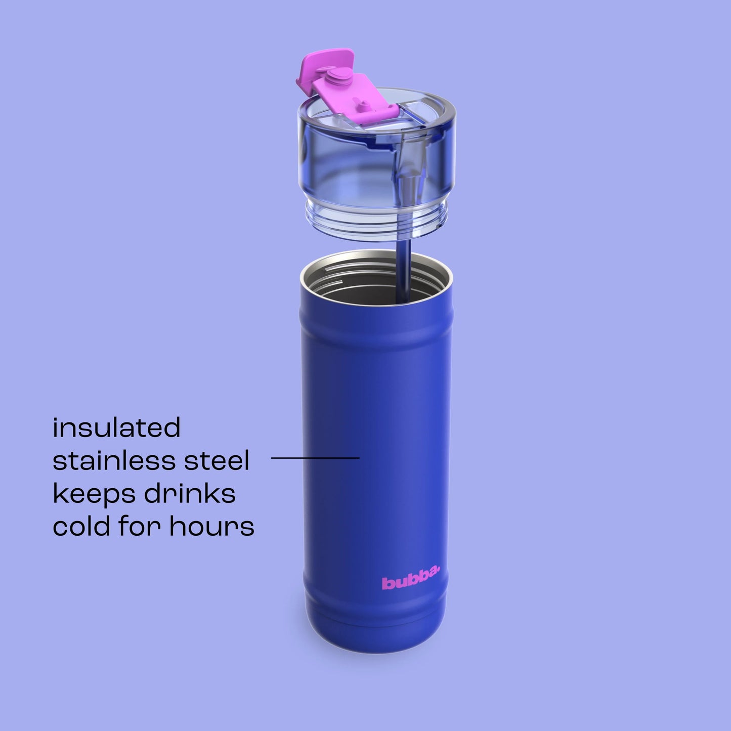 bubba 32 oz DualSip Insulated Stainless Steel Water Bottle - Ocean Energy - US 4034