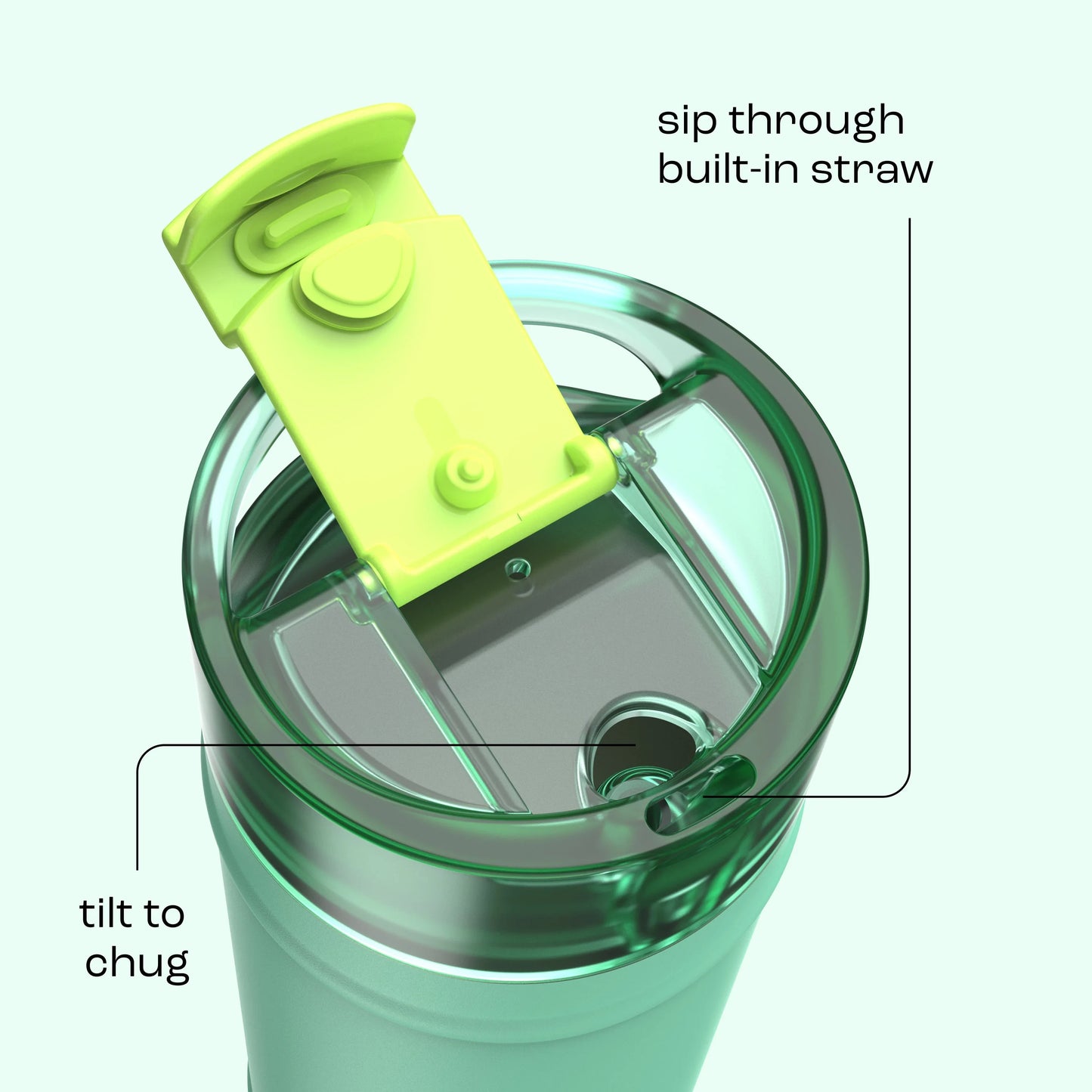 bubba 32 oz DualSip Insulated Stainless Steel Water Bottle - Tropical Eclipse - US 9889