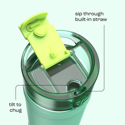 bubba 32 oz DualSip Insulated Stainless Steel Water Bottle - Tropical Eclipse - US 9889
