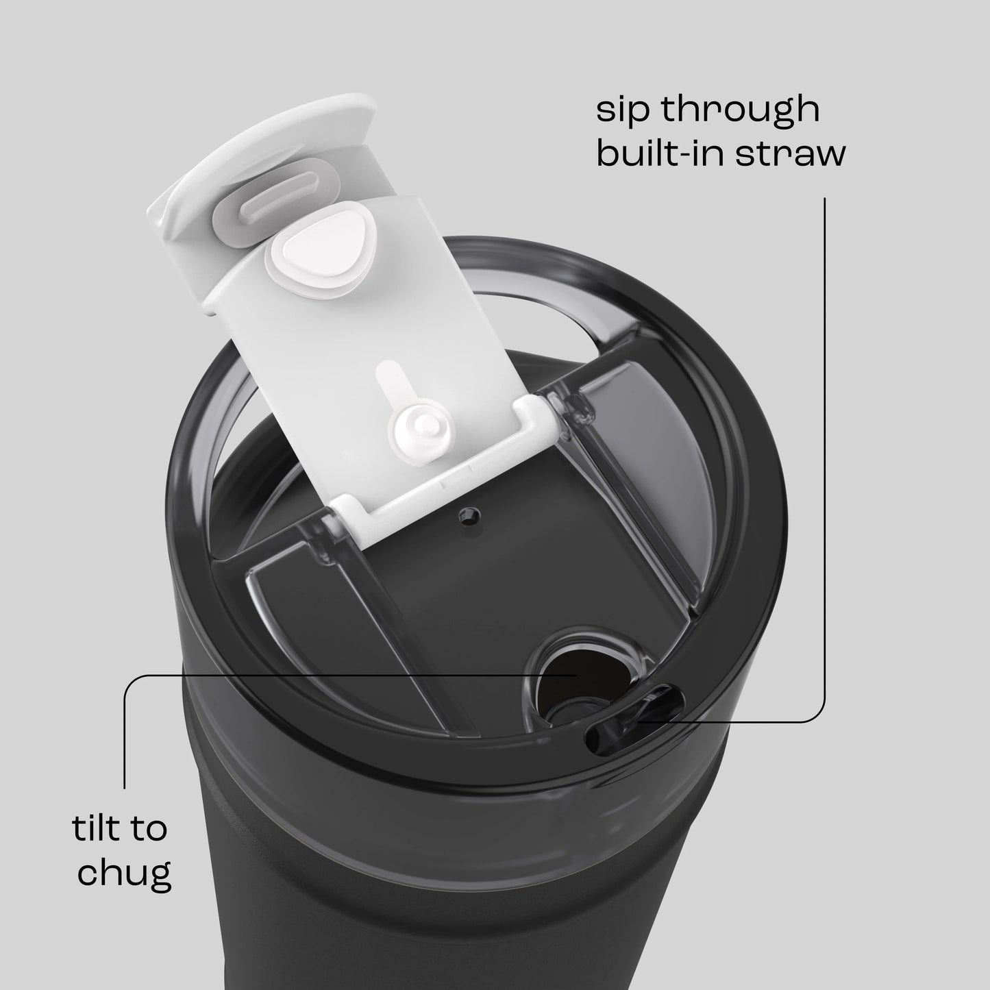 bubba 32 oz DualSip Insulated Stainless Steel Water Bottle - Office Siren - US 0022