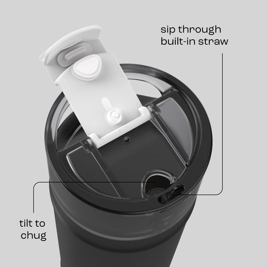 bubba 32 oz DualSip Insulated Stainless Steel Water Bottle - Office Siren - US 0022