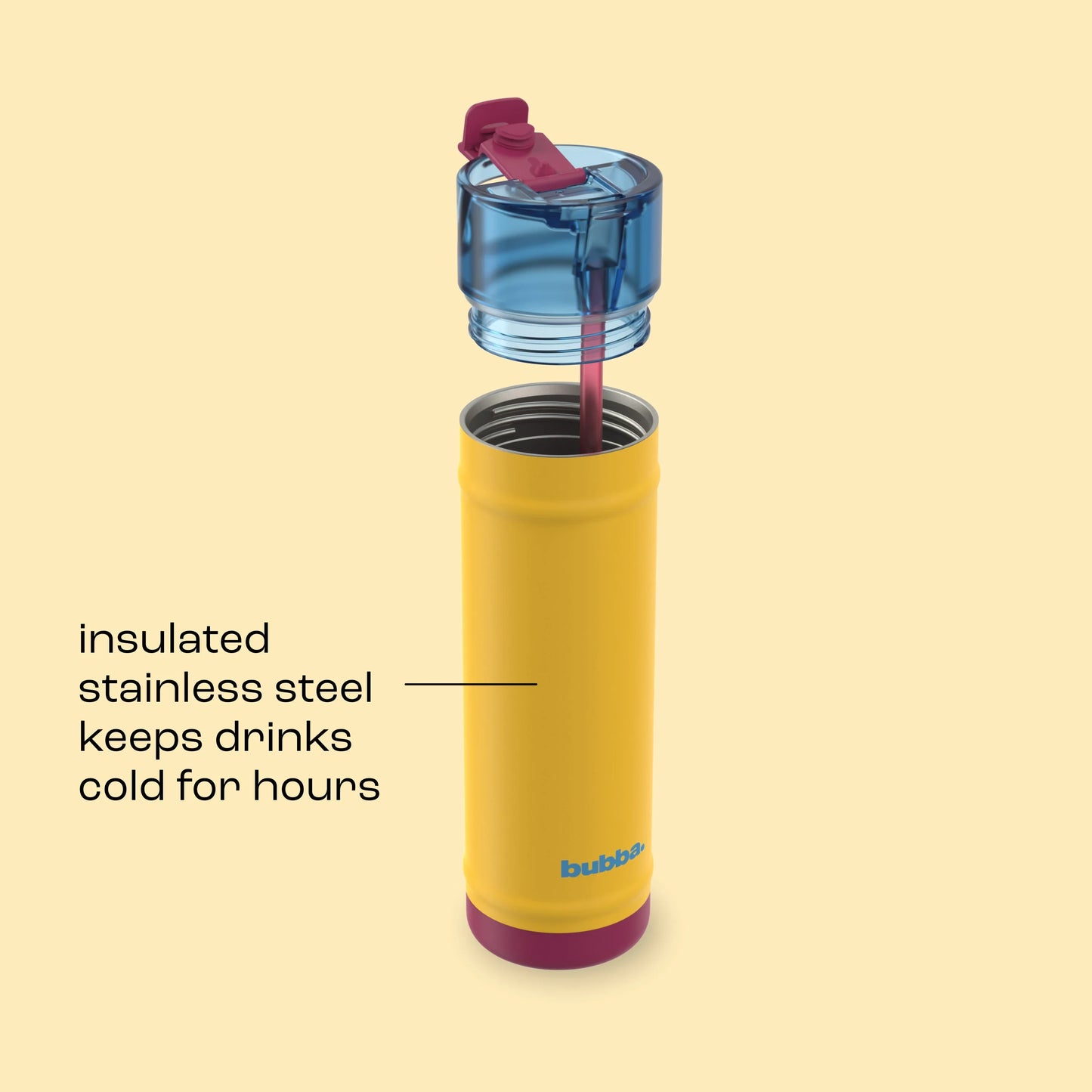 bubba 24 oz DualSip Insulated Stainless Steel Water Bottle - Spirit Week - US 9214