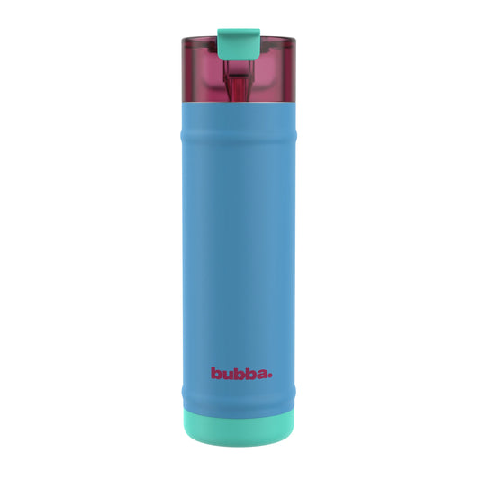 bubba 24 oz DualSip Insulated Stainless Steel Water Bottle - Blue Ribbon - US 3412