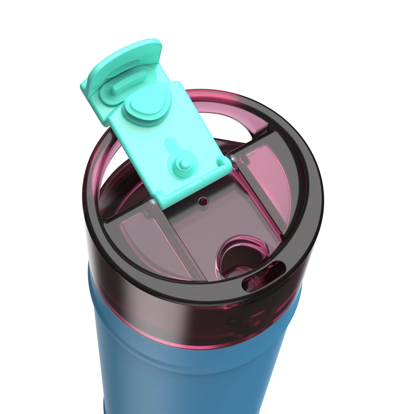 bubba 24 oz DualSip Insulated Stainless Steel Water Bottle - Blue Ribbon - US 3412