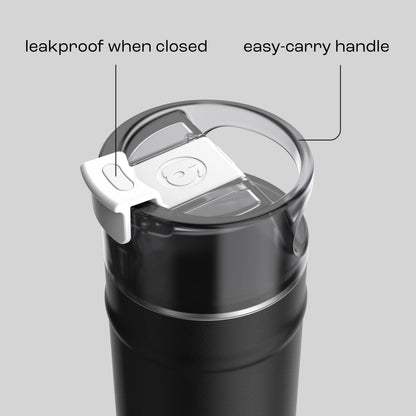 bubba 18 oz DualSip Insulated Stainless Steel Water Bottle -  Office Siren - US 3109