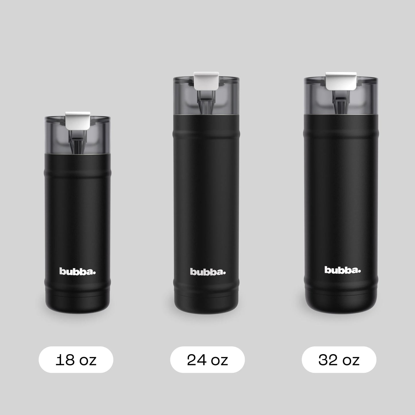bubba 18 oz DualSip Insulated Stainless Steel Water Bottle -  Office Siren - US 3109