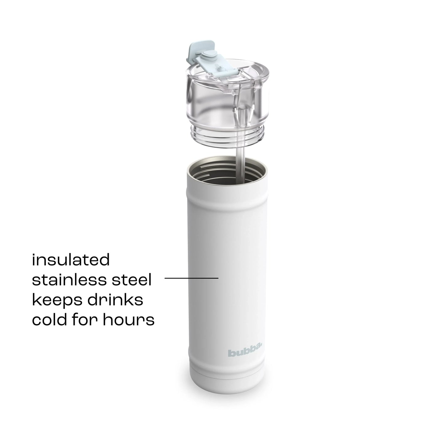 bubba 24 oz DualSip Insulated Stainless Steel Water Bottle - Fresh Kicks - US 4343