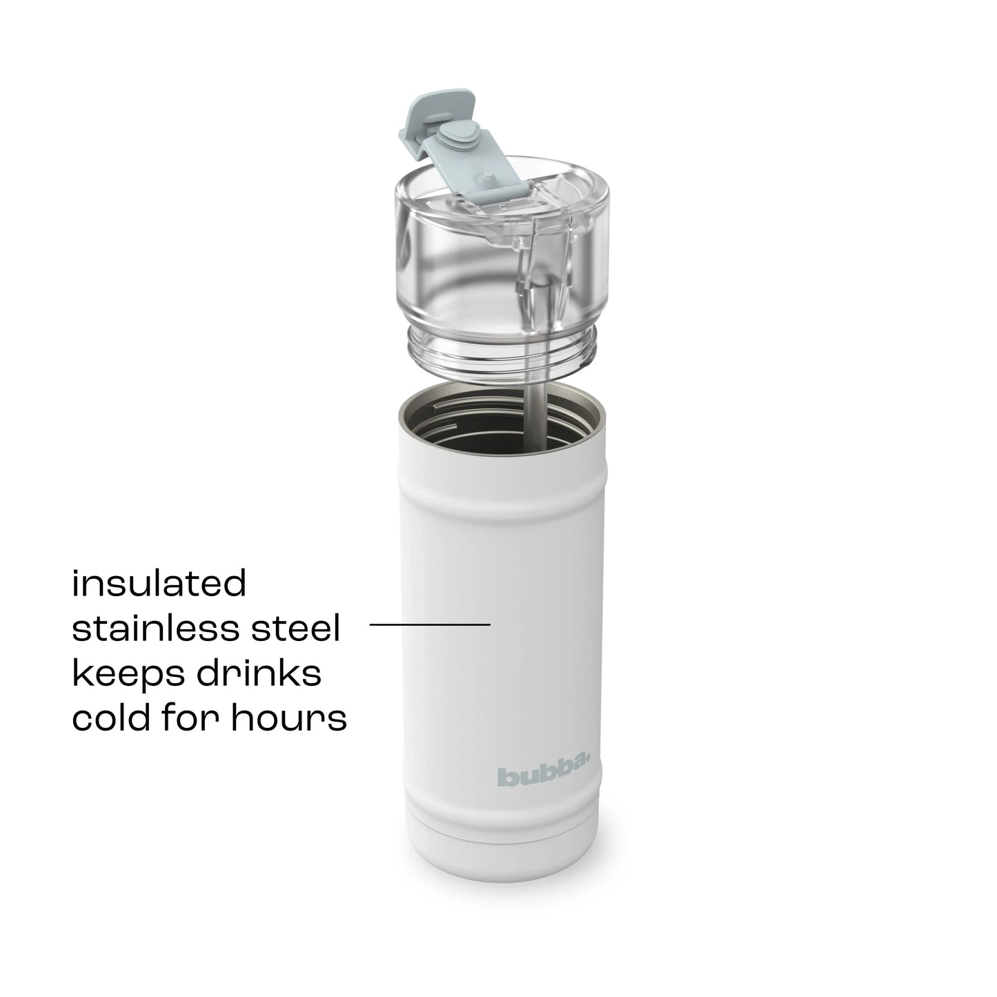 bubba 18 oz DualSip Insulated Stainless Steel Water Bottle - Fresh Kicks - US 7668