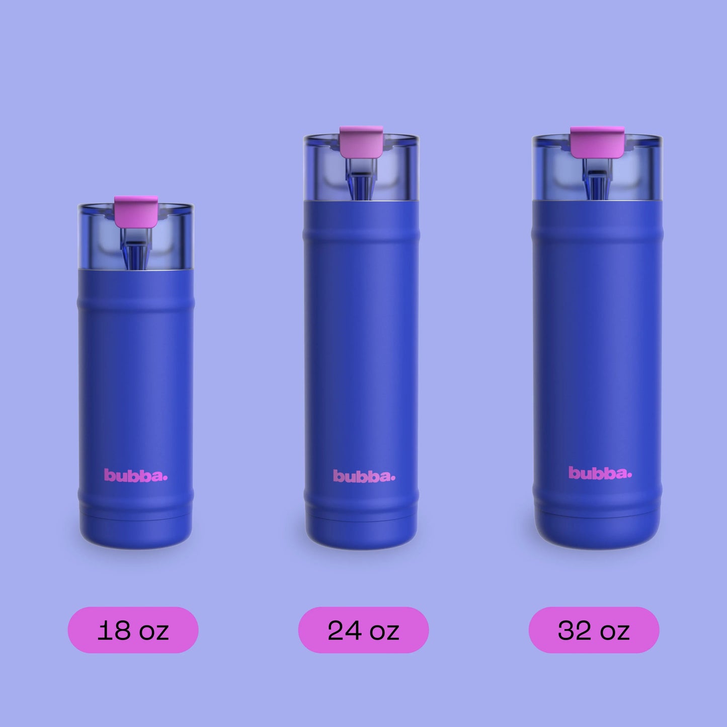 bubba 18 oz DualSip Insulated Stainless Steel Water Bottle - Ocean Energy - US 4703